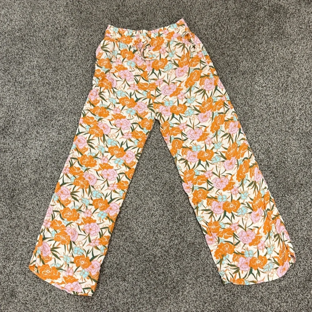 Treasure & Bond Multicolor Floral Pants